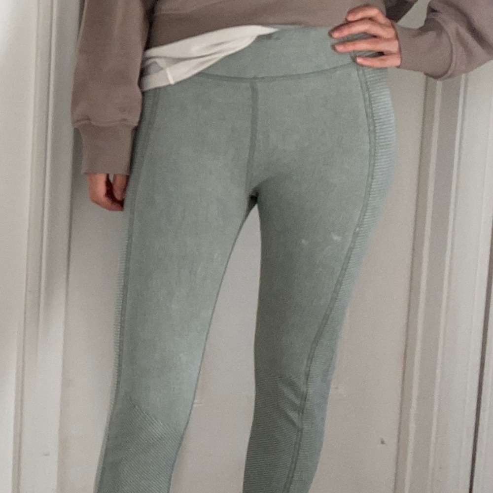Aerie Acid Wash legging - Teal